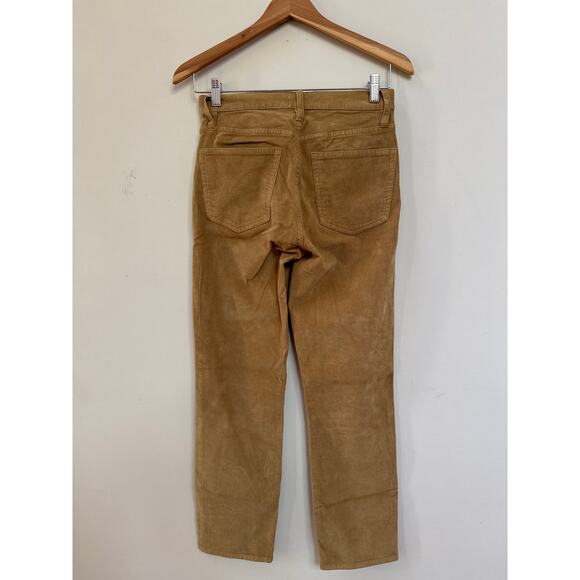J Crew Vintage Slim Straight Corduroy Pants Tan Size 26 - Picture 6 of 6